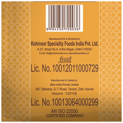 Kohinoor Basmati Rice - Charminar, Long Grain, 1 kg